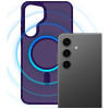 3MK Smoke MagCase para Samsung Galaxy S25, roxo