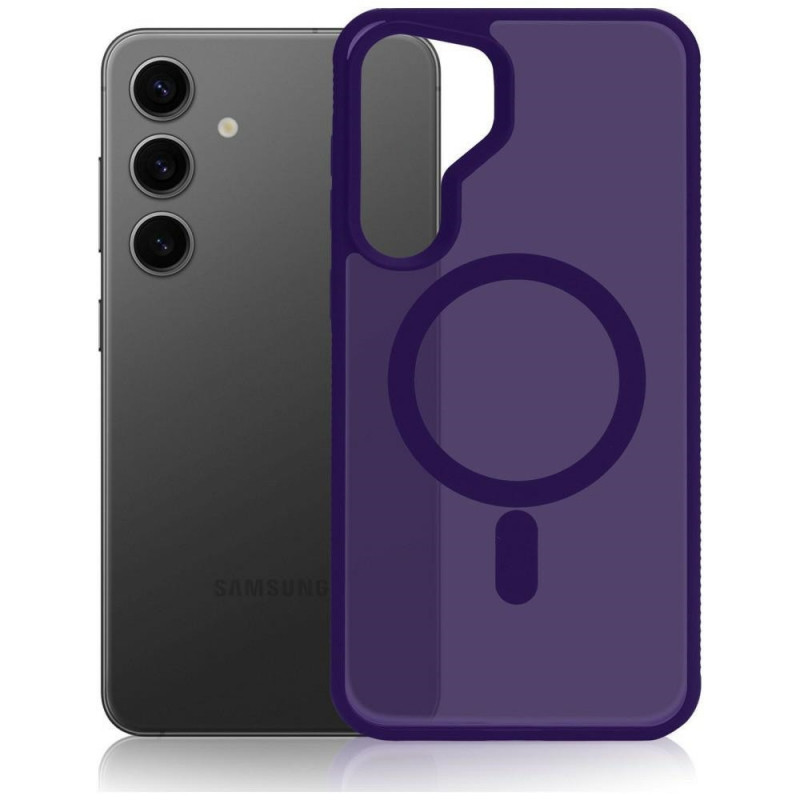 3MK Smoke MagCase para Samsung Galaxy S25, roxo
