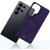 3MK Smoke MagCase para Samsung Galaxy S25 Ultra, roxo