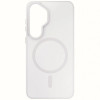 3MK Smoke MagCase para Samsung Galaxy S26+, branca