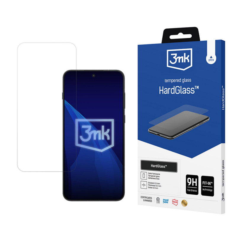 Protetor de ecrã em vidro temperado 3MK HardGlass para OnePlus 15R
