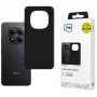 Capa para smartphone 3MK Matt Case Pro Xiaomi Redmi Note 15 Pro 4G, preta