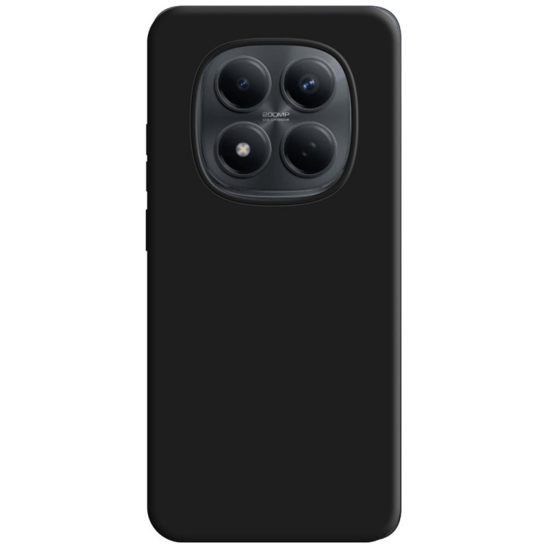 Capa para smartphone 3MK Matt Case Pro Xiaomi Redmi Note 15 Pro 4G, preta
