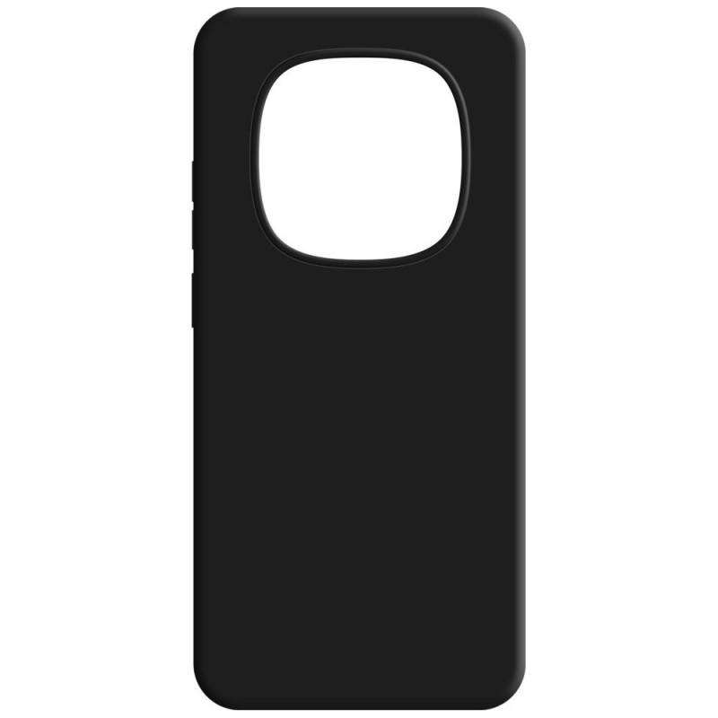 Capa para smartphone 3MK Matt Case Pro Xiaomi Redmi Note 15 Pro 4G, preta