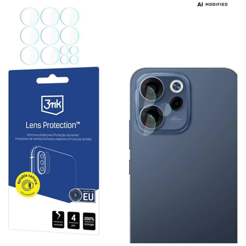 3MK Lens Protection (4 unid.) para Oppo Reno 15 F 5G / Reno 15 FS 5G (CPH2801)
