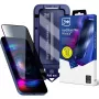 Protetor de ecrã de vidro temperado com privacidade 3MK HardGlass Max Privacy para Apple iPhone 16 Pro Max, preto