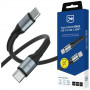 Cabo 3MK Hyper Cable N-SERIES USB-C para USB-C, 3 m, 100 W, preto