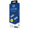 Cabo 3MK Hyper Cable N-SERIES USB-C para USB-C, 3 m, 100 W, preto