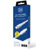 Cabo 3MK Hyper Cable N-SERIES USB-C para Lightning, 2 m, 27 W, branco