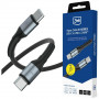 Cabo 3MK Hyper Cable N-SERIES USB-C para USB-C, 1 m, 240 W, preto