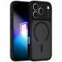 3MK Misty MagCase para Apple iPhone 17 Pro Max, preto