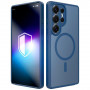Capa 3MK Misty MagCase para Samsung Galaxy S25 Ultra, azul