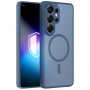 Capa 3MK Misty MagCase para Samsung Galaxy S26 Ultra, azul