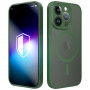 Capa 3MK Misty MagCase para Apple iPhone 15 Pro, verde