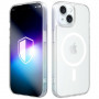 Capa magnética 3MK Misty MagCase para Apple iPhone 14, branca