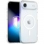 Capa para smartphone 3MK Misty MagCase Apple iPhone Air, compatível com MagSafe, branca