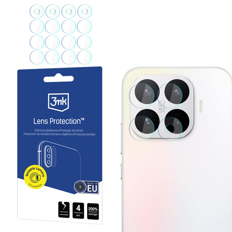 Proteção de lente de câmara híbrida 3MK Lens Protection para Xiaomi 17T (4 un.)