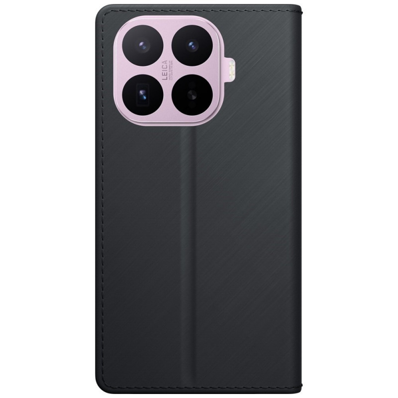 Capa com carteira 3MK Wallet Case Xiaomi 17T, preta