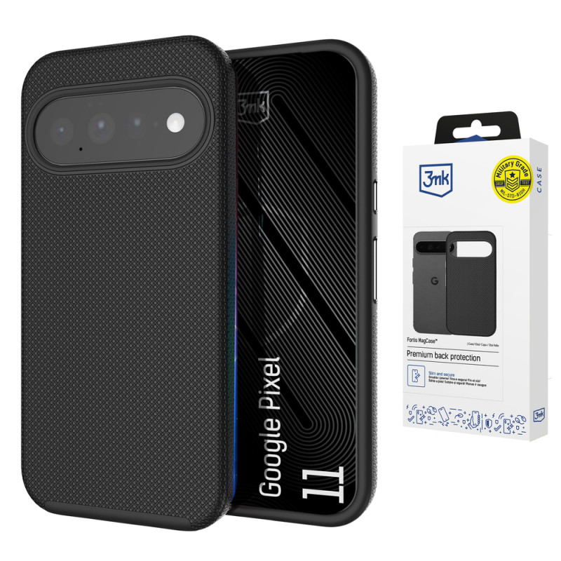 3MK Fortis MagCase Google Pixel 11, preto