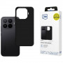 Capa para telemóvel 3MK Matt Case Xiaomi 17T, preta