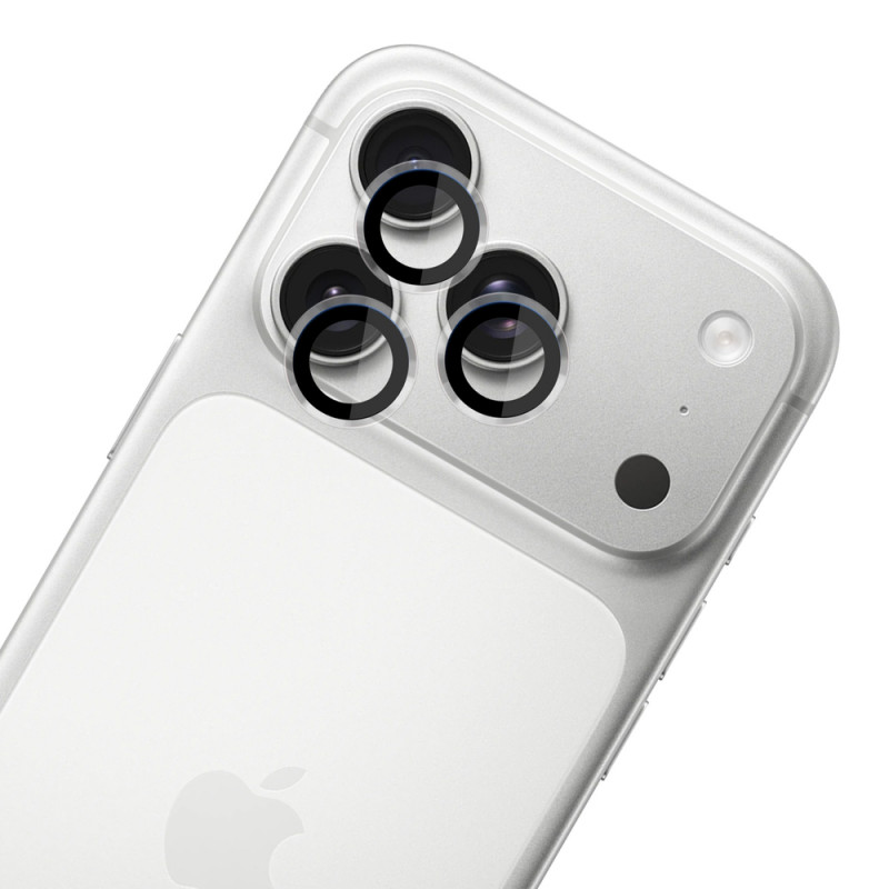 Protetor de lentes de câmara 3MK Lens Protection Pro para Apple iPhone 18 Pro / 18 Pro Max, preto