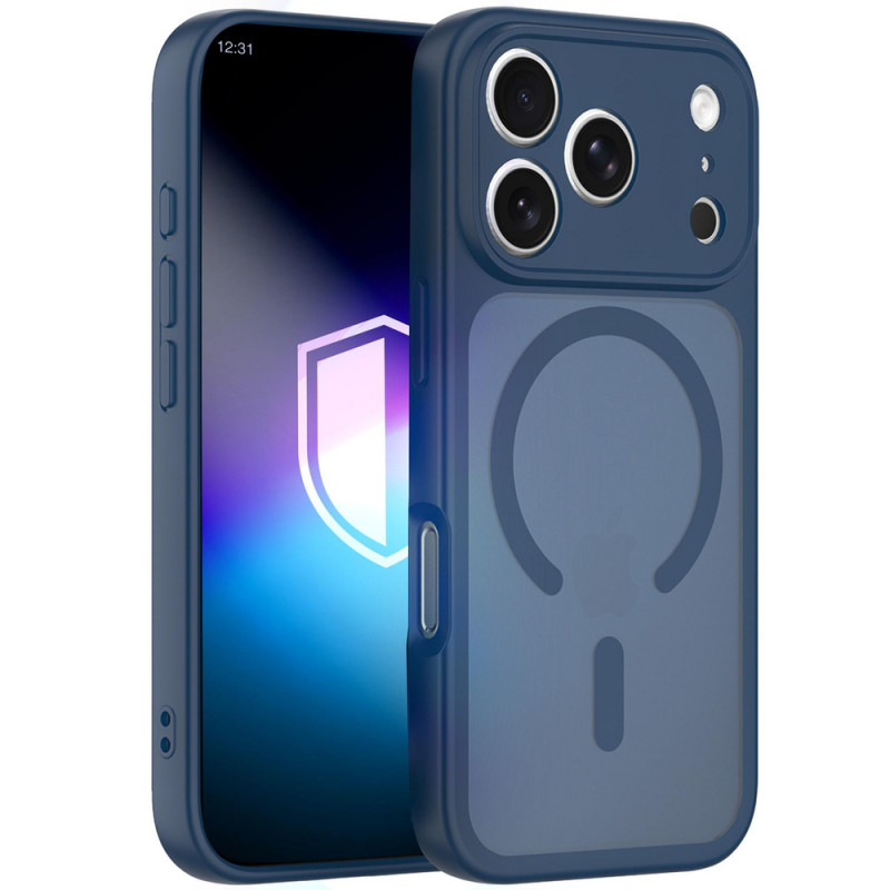 Capa para telemóvel 3MK Misty MagCase Apple iPhone 17 Pro / 18 Pro, azul