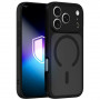 Capa para telemóvel 3MK Misty MagCase Apple iPhone 17 Pro Max / 18 Pro Max, preta
