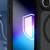 Capa para telemóvel 3MK Misty MagCase Apple iPhone 17 Pro Max / 18 Pro Max, preta