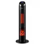 Carruzzo Q20H1 Termoventilador 95 cm, Preto
