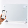 Aquecedor de painel de vidro inteligente Extralink LPL-23A-WH, 2000 W, WiFi, branco