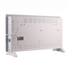 Aquecedor de painel de vidro inteligente Extralink LPL-23A-WH, 2000 W, WiFi, branco