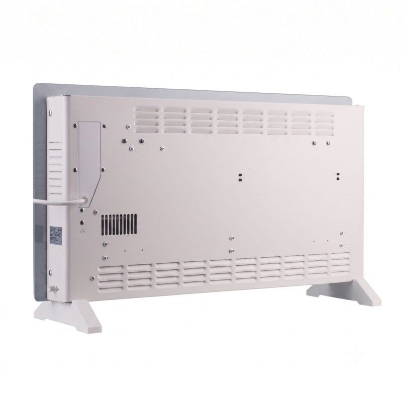 Aquecedor de painel de vidro inteligente Extralink LPL-23A-WH, 2000 W, WiFi, branco