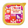 TILLO Comida húmida para gatos Pate Beef, 100 g