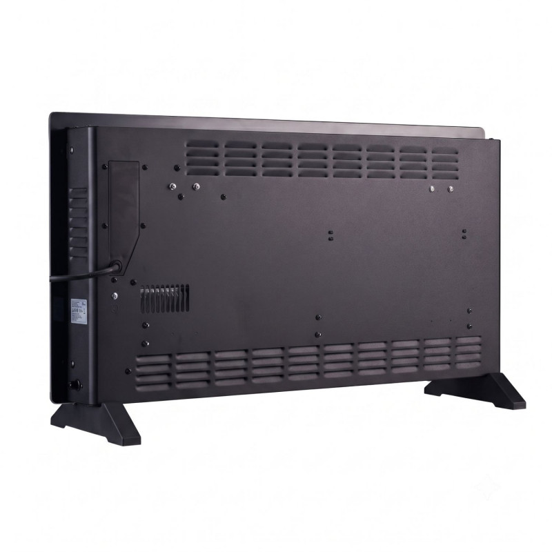 Aquecedor de painel de vidro inteligente Extralink LPL-23A-BL, 2000 W, WiFi, preto