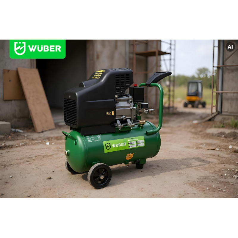 Compressor de ar a óleo Wuber W54001, 24 L