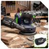 Lixadora orbital sem fios Wuber W04301, 125 mm