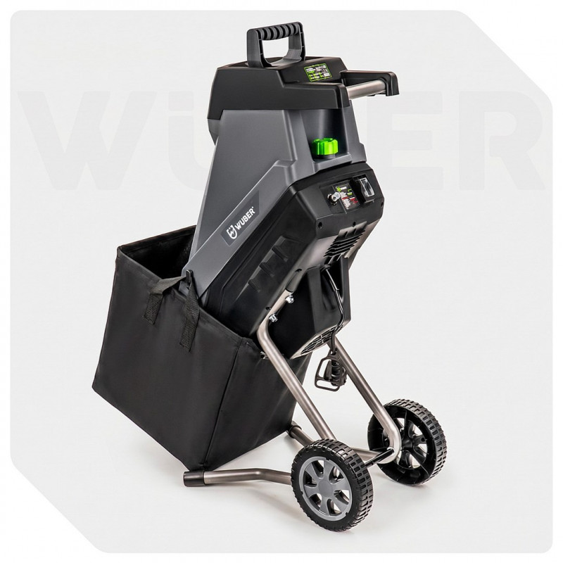 Wuber W94205 Triturador elétrico de lâminas para ramos, 2500 W, 45 L