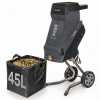 Wuber W94205 Triturador elétrico de lâminas para ramos, 2500 W, 45 L