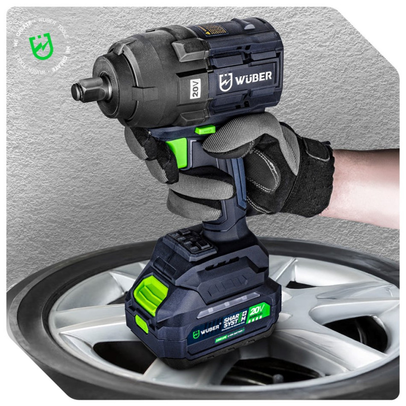 Wuber W04606 Chave de impacto, 20 V