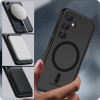 Capa MagSafe MagMat Tech-Protect para Samsung Galaxy S24 Ultra, preto mate