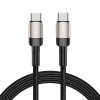Cabo Tech-Protect UltraBoost Evo USB-C / USB-C 100W 5A 200cm Titanium