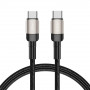 Cabo Tech-Protect UltraBoost Evo USB-C / USB-C 100W 5A 100cm titânio