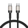 Cabo Tech-Protect UltraBoost Evo USB-C / USB-C 100W 5A 100cm titânio