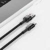 Cabo Tech-Protect UltraBoost Evo USB-A / USB-C 100W 5A 50cm preto