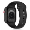 Pulseira de silicone Tech-Protect para Apple Watch 4/5/6/7/8/9/SE e Ultra 1/2 (42/44/45/49 mm), preta