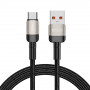 Cabo Tech-Protect UltraBoost Evo USB-A / USB-C 100W 5A 200cm Titanium