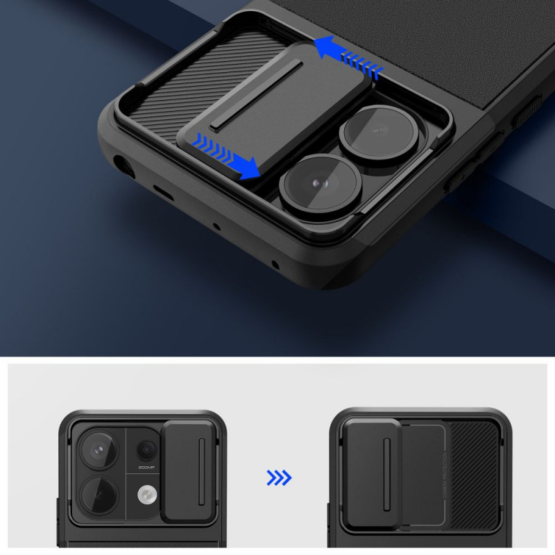 Capa Tech-Protect Velar Cam+ para Xiaomi Redmi Note 13 Pro 5G / Poco X6 5G, preta