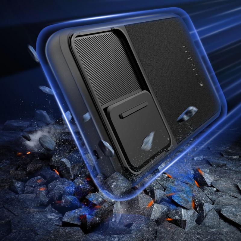 Capa Tech-Protect Velar Cam+ para Samsung Galaxy A35 / A55 5G, preta