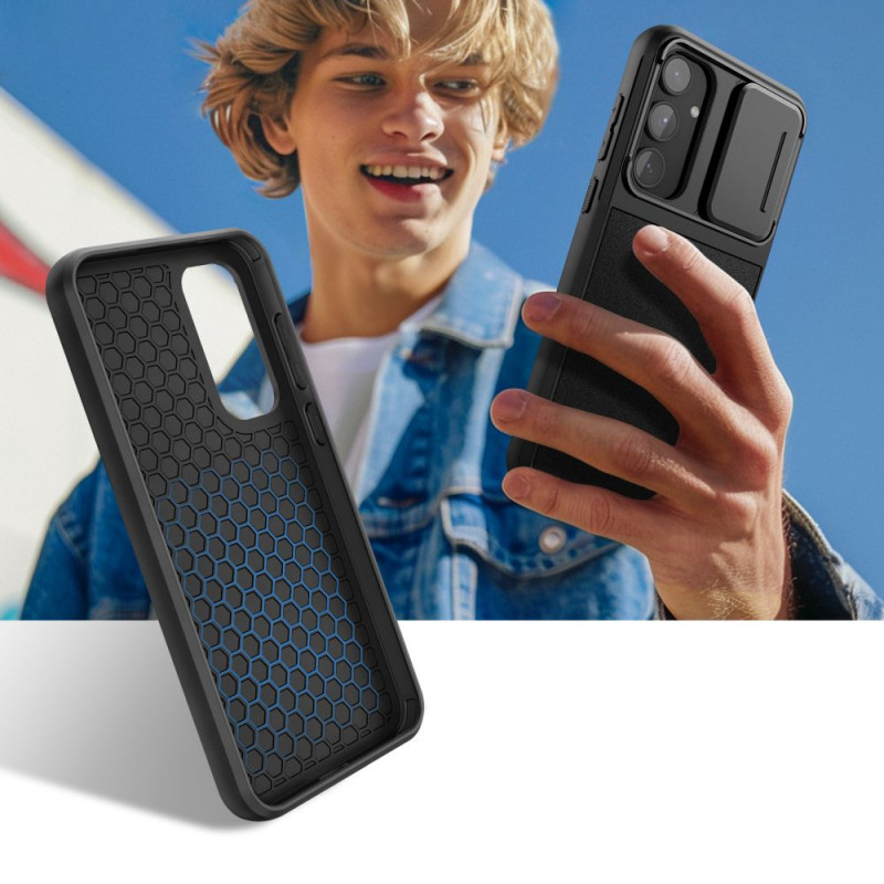 Capa Tech-Protect Velar Cam+ para Samsung Galaxy A35 / A55 5G, preta