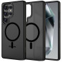 Capa Tech-Protect Magmat MagSafe para Samsung Galaxy S25 Ultra, preto mate